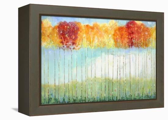 Red Traditions-Jill Martin-Framed Stretched Canvas