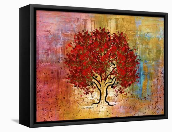 Red Tree 3-Ata Alishahi-Framed Premier Image Canvas