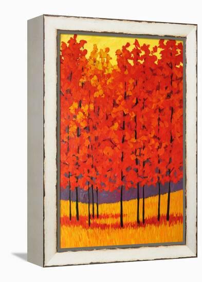 Red Tree Forest-Patty Baker-Framed Stretched Canvas