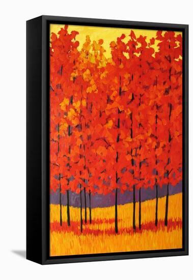 Red Tree Forest-Patty Baker-Framed Stretched Canvas