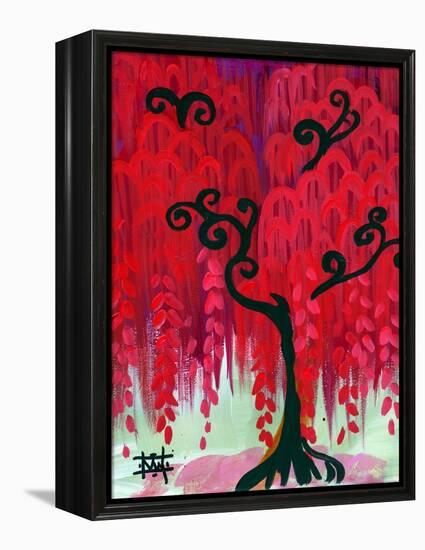 Red Tree I-Natasha Wescoat-Framed Premier Image Canvas