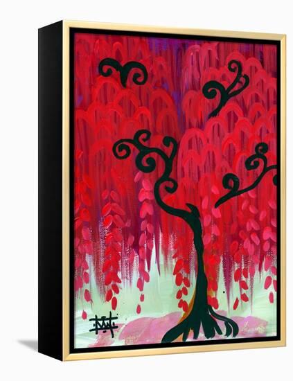 Red Tree I-Natasha Wescoat-Framed Premier Image Canvas