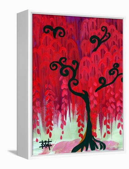 Red Tree I-Natasha Wescoat-Framed Premier Image Canvas