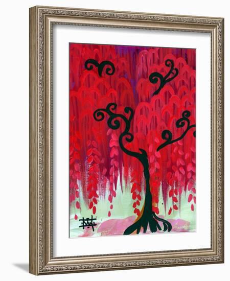 Red Tree I-Natasha Wescoat-Framed Giclee Print