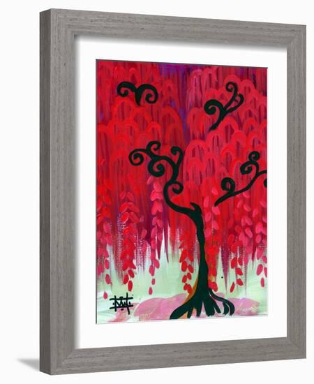 Red Tree I-Natasha Wescoat-Framed Giclee Print