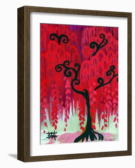 Red Tree I-Natasha Wescoat-Framed Giclee Print