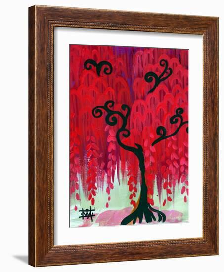 Red Tree I-Natasha Wescoat-Framed Giclee Print