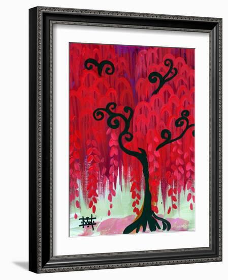 Red Tree I-Natasha Wescoat-Framed Giclee Print