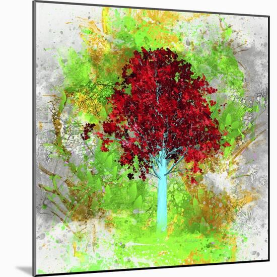 Red Tree M3-Ata Alishahi-Mounted Giclee Print