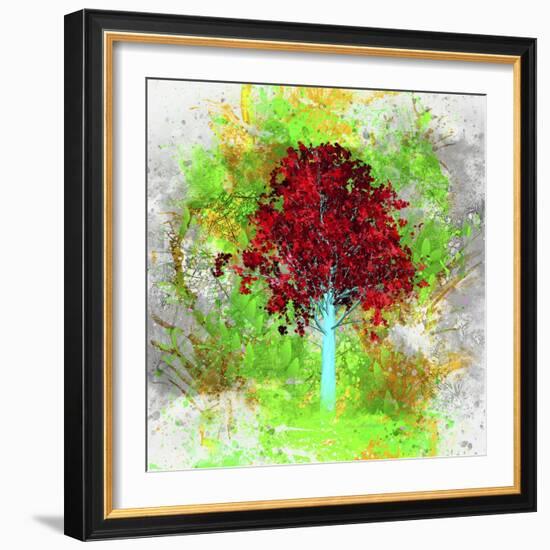 Red Tree M3-Ata Alishahi-Framed Giclee Print