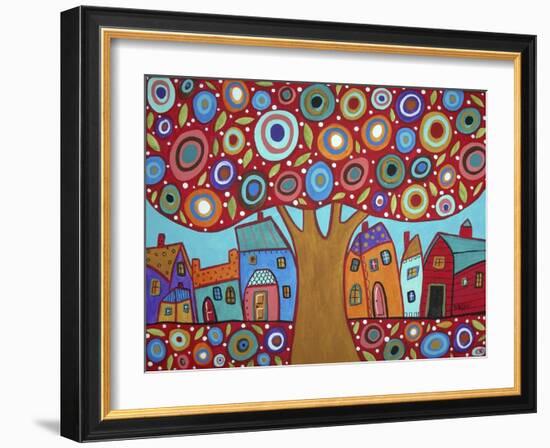 Red Tree-Karla Gerard-Framed Giclee Print