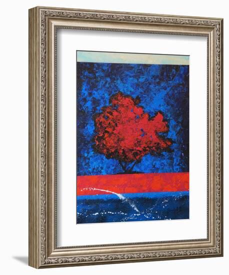 Red Tree-Joseph Marshal Foster-Framed Art Print