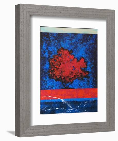 Red Tree-Joseph Marshal Foster-Framed Art Print