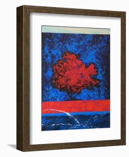 Red Tree-Joseph Marshal Foster-Framed Art Print