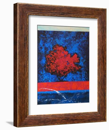 Red Tree-Joseph Marshal Foster-Framed Art Print