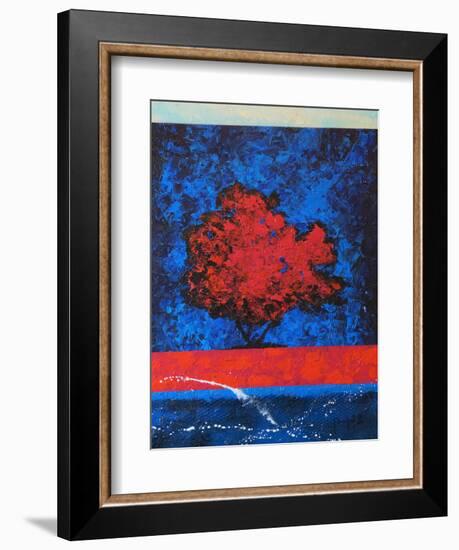 Red Tree-Joseph Marshal Foster-Framed Art Print
