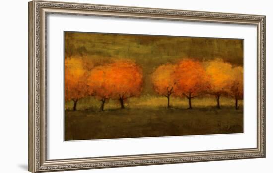 Red Trees II-Seth Winegar-Framed Art Print