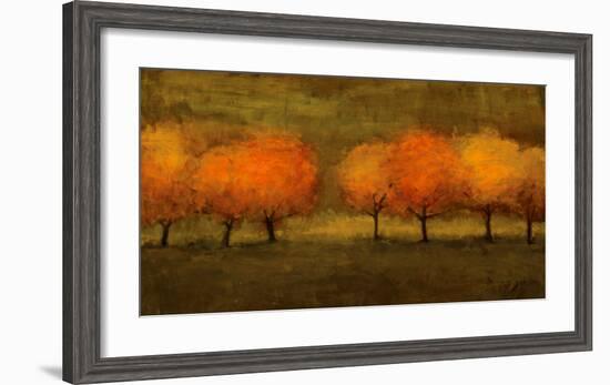 Red Trees II-Seth Winegar-Framed Art Print
