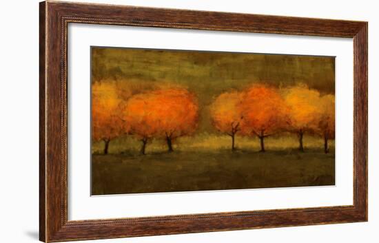 Red Trees II-Seth Winegar-Framed Art Print