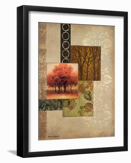 Red Trees-Michael Marcon-Framed Art Print