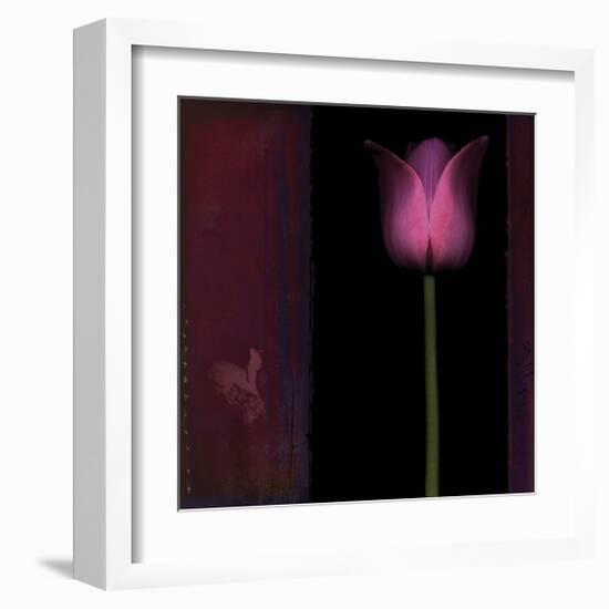 Red Tulip I-Rick Filler-Framed Giclee Print