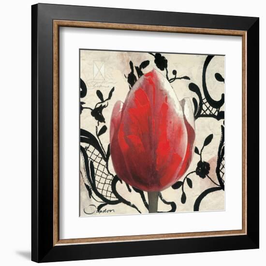 Red Tulip-Joadoor-Framed Art Print