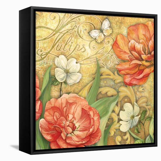 Red Tulips 2-Maria Rytova-Framed Premier Image Canvas