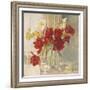Red Tulips and Daffodils-Valeriy Chuikov-Framed Giclee Print