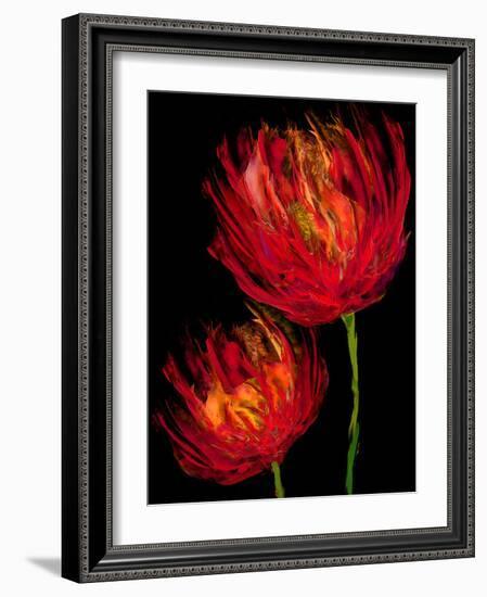 Red Tulips II-Vanessa Austin-Framed Art Print