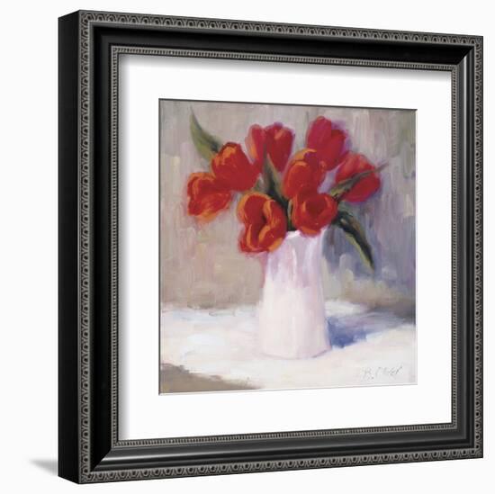 Red Tulips-Bunny Oliver-Framed Art Print