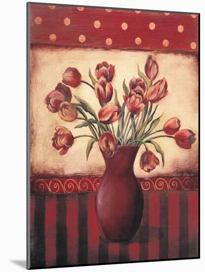Red Tulips-Kimberly Poloson-Mounted Art Print