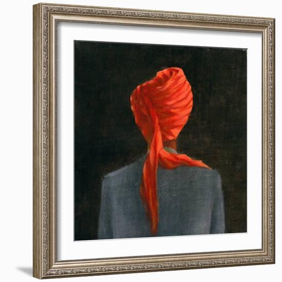 Red Turban, 2004-Lincoln Seligman-Framed Giclee Print