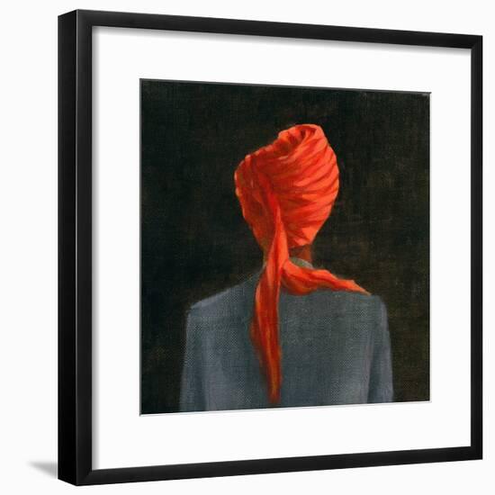 Red Turban, 2004-Lincoln Seligman-Framed Giclee Print