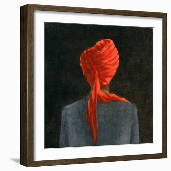 Red Turban, 2004-Lincoln Seligman-Framed Giclee Print