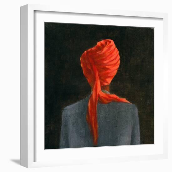 Red Turban, 2004-Lincoln Seligman-Framed Giclee Print