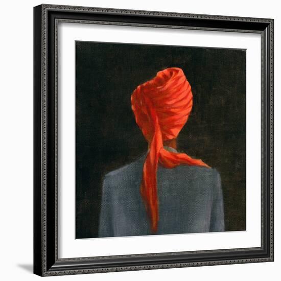 Red Turban, 2004-Lincoln Seligman-Framed Giclee Print