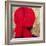 Red Turban on Gold Leaf, 2014-Lincoln Seligman-Framed Giclee Print