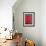 Red Turban on Grey, 2014-Lincoln Seligman-Framed Giclee Print displayed on a wall