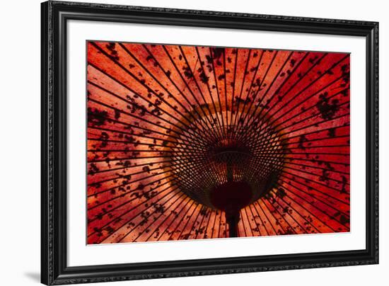 Red umbrella, Taiwan-Keren Su-Framed Photographic Print