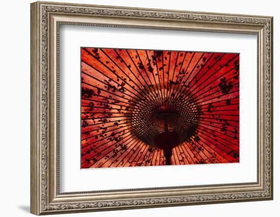 Red umbrella, Taiwan-Keren Su-Framed Photographic Print