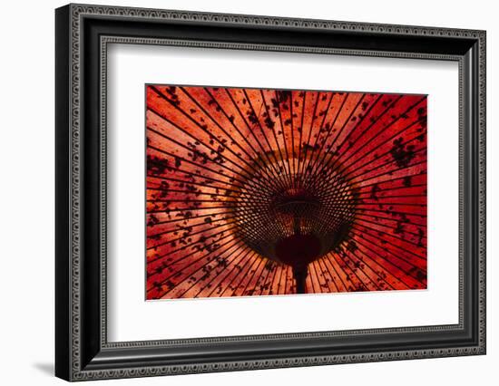 Red umbrella, Taiwan-Keren Su-Framed Photographic Print