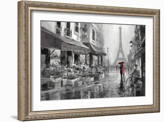 Red Umbrella-Brent Heighton-Framed Premium Giclee Print