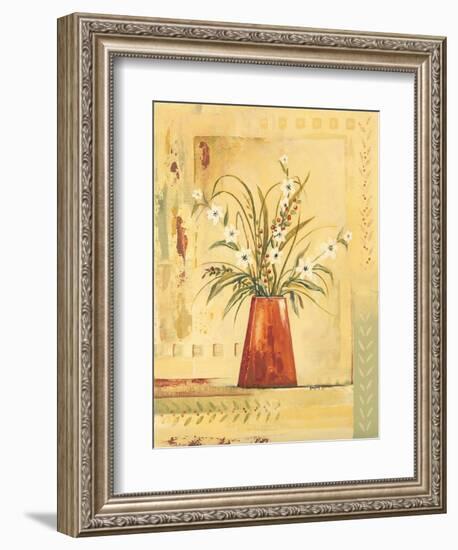 Red Vase-Gregory Gorham-Framed Art Print