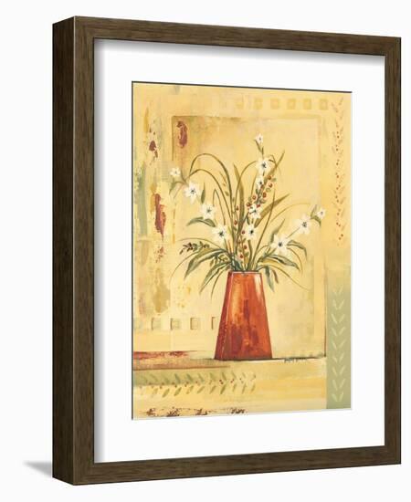 Red Vase-Gregory Gorham-Framed Art Print