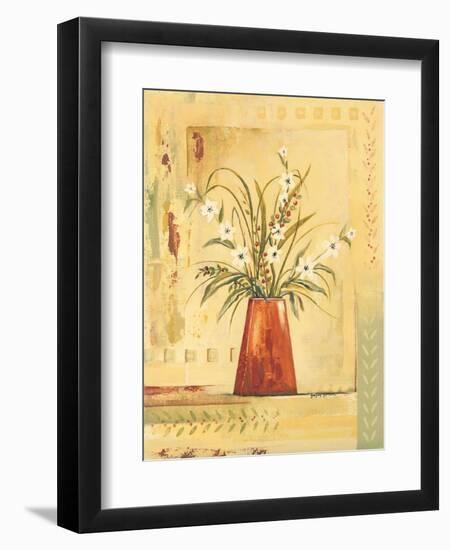 Red Vase-Gregory Gorham-Framed Art Print