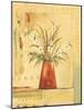 Red Vase-Gregory Gorham-Mounted Art Print