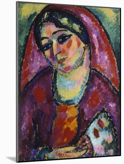 Red Veil, 1912-Alexej Von Jawlensky-Mounted Giclee Print