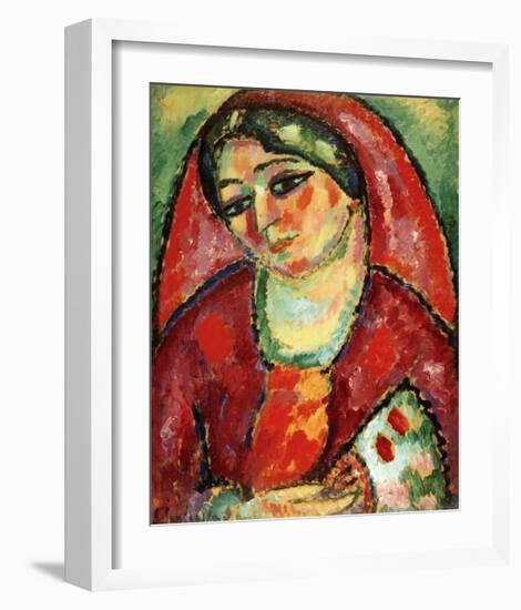 Red Veil-Alexej Von Jawlensky-Framed Giclee Print