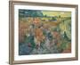 Red Vineyards at Arles, 1888-Vincent van Gogh-Framed Giclee Print