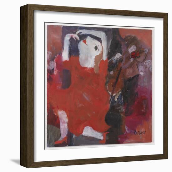 Red Violin, 2007-Susan Bower-Framed Giclee Print